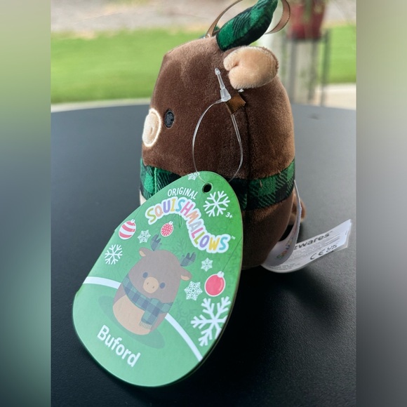 Original Squishmallow Buford Moose Christmas Edition Plush - Picture 4 of 6